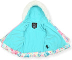Arctic Quest Little Girls Bib Snow Pants and Ski Jacket Water-Resistant Snowsuit - Image 4
