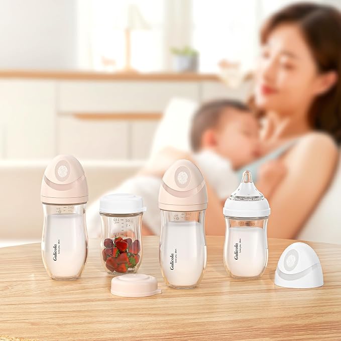 Gulicola Natural Glass Baby Bottle - Image 2