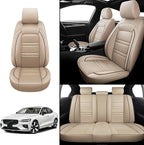 Seat Covers for Volvo Car s60 2001-2025 | 5-Seats Leather Seat Covers - Image 2