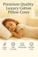 COTTON STICH 14x20 Small Pillowcase Zipper Closer Pillow case Set of 2 PC Mini - Image 6