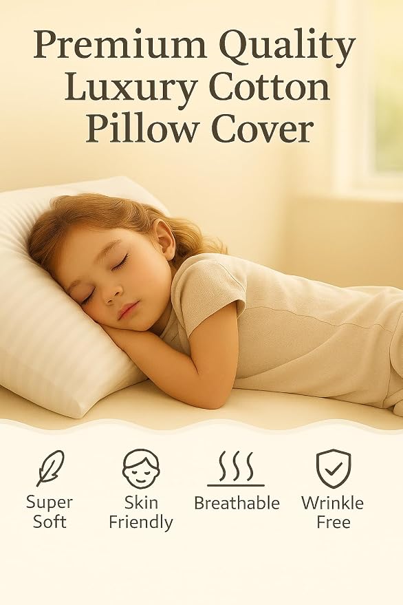 COTTON STICH 14x20 Small Pillowcase Zipper Closer Pillow case Set of 2 PC Mini - Image 6