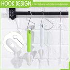 22 Pcs Sponge Bottle Nipple Brushes Set Including 12 Pcs Bottle Sponge Brush - Image 4