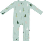 KYTE BABY Unisex Rayon Made From Bamboo Zippered Rompers 0-24 Months by KYTEBABY