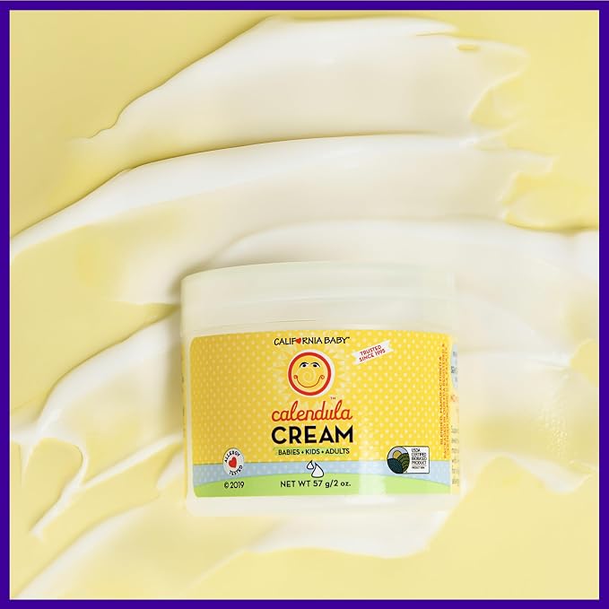 California Baby Calendula Cream | 100% Plant-Based Moisturizer | Lavender Baby - Image 4
