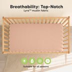 KeaBabies 2-Pack Muslin Crib Sheets - Image 4