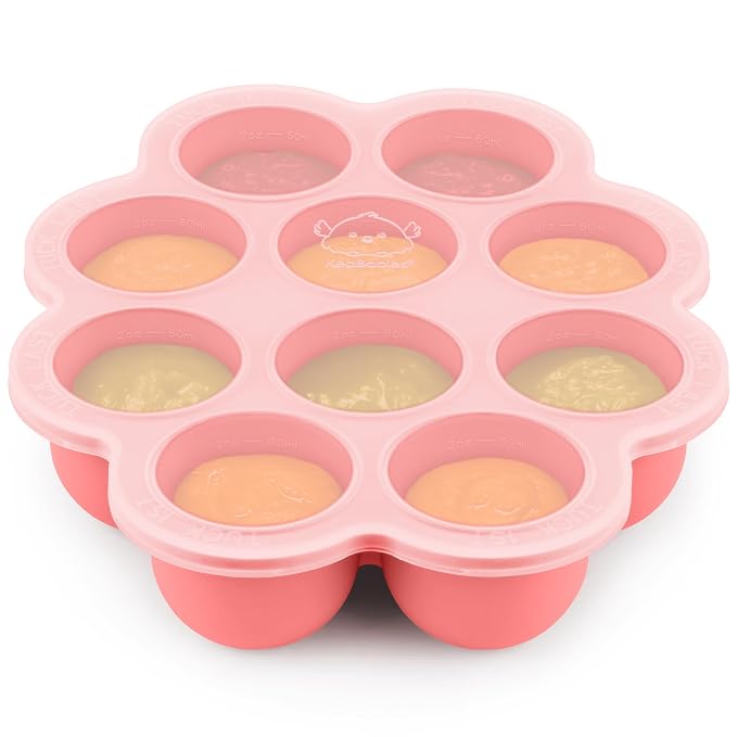 KeaBabies Silicone Food Freezer Trays by KeaBabies