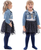 EPEIUS Baby Girl Tights Thick Cable Knit Leggings Stockings Cotton Pantyhose - Image 5