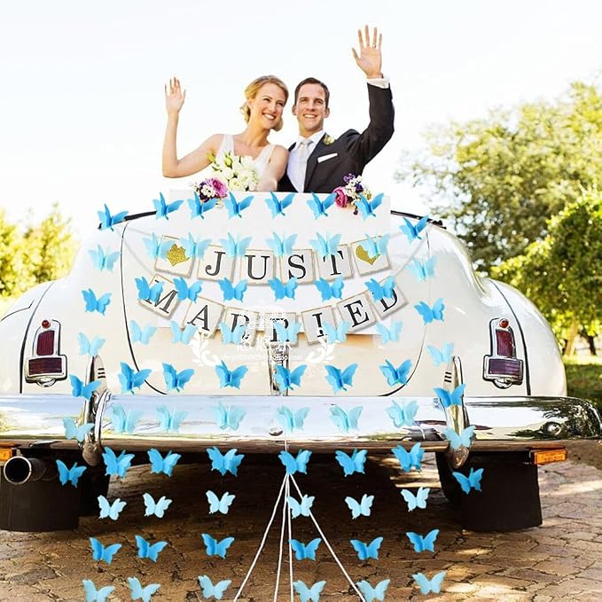 Butterfly Banner Decorative Paper Garland - Image 6