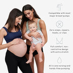 Larken Hands Free Pumping Bra for Breastfeeding | Breast Pump - Image 4