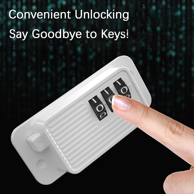 Heavy Duty Combination Refrigerator Lock - Image 4