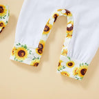 GRNSHTS Newborn Baby Girl Romper Infant Letter Print Jumpsuit Floral - Image 6