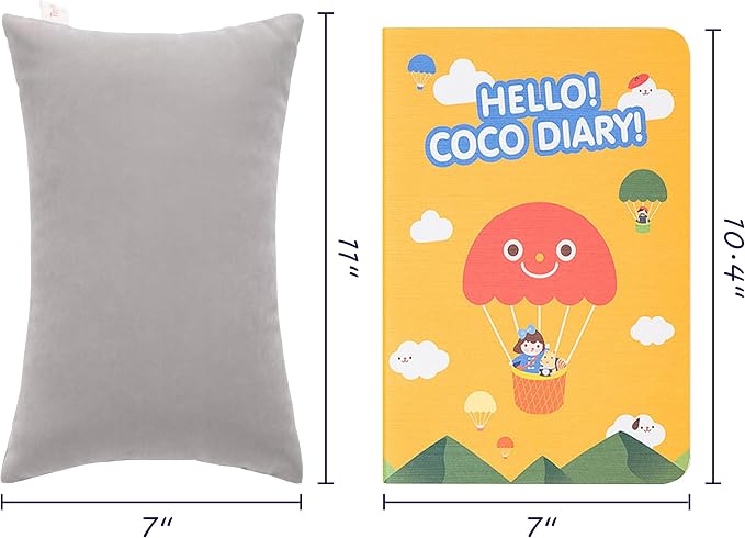 FLXXIE 2 Pack Microfiber Tiny Pillows, 11x7 Inches - Image 3