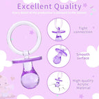 72 Pcs Baby Shower Pacifiers, 2.75’’ Plastic Pacifiers - Image 3