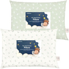 KeaBabies 2-Pack Toddler Pillow 13x18 by KeaBabies
