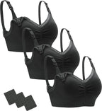 Stelle Lace Nursing Bras for Breastfeeding Seamless Pregnancy Maternity by StelleAthletica