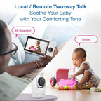 VTech 2-Cameras Smart WiFi Baby Monitor - Image 8