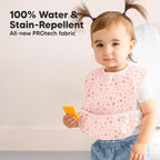 3-Pack Waterproof Baby Bibs for Eating - Image 2