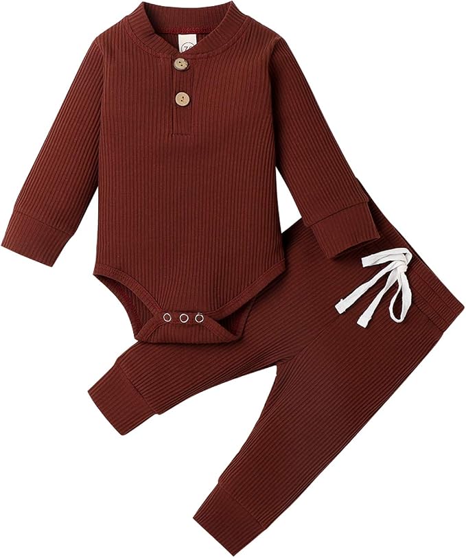 Bmnmsl Newborn Baby Boy Fall Clothes 3 6 12 18 24 Months Outfits Long Sleeve by Unknown