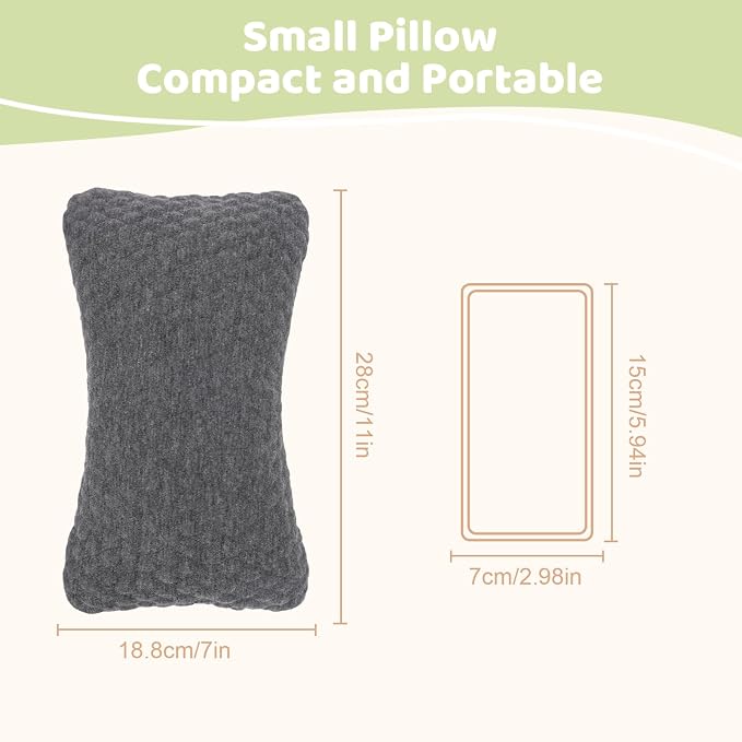 vocheer Small Pillows for Sleeping, Tiny Pillows for Neck, Lumbar and Knee - Image 8