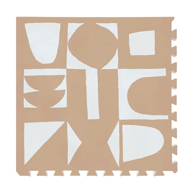 Lillefolk Baby Play Mat for Floor – 6x8ft Terracotta | Soft Non Toxic Premium - Image 3