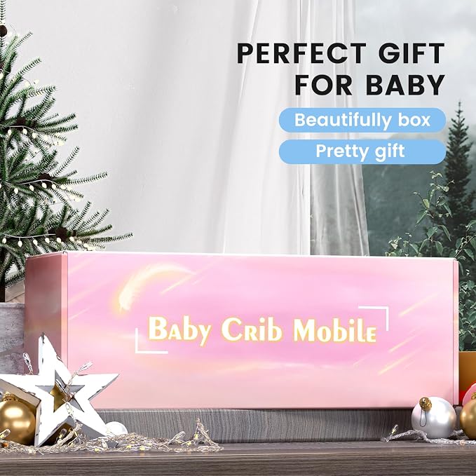 Feisike Crib Mobile for Girls - Image 5