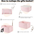 OIAHOMY Storage Basket for Shelves, Closet Cube Storage Bins Baskets for - Image 7