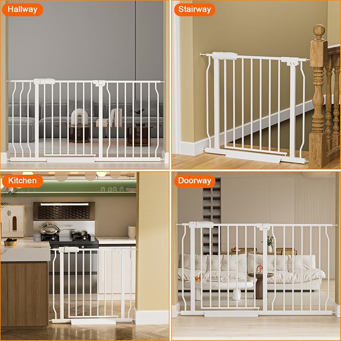 Extra Wide Baby Gate Extra Tall Dog Gate - Image 6