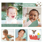 Yoofoss Muslin Baby Washcloths 100% Organic Cotton Face Towels 6 Pack Wash - Image 7