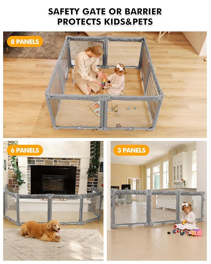 Extra Wide Baby Gate Playpen - Image 2