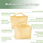 Haakaa Silicone Microwave Steamer & Steriliser Bag, 70oz/2000ml Large Capacity - Image 5