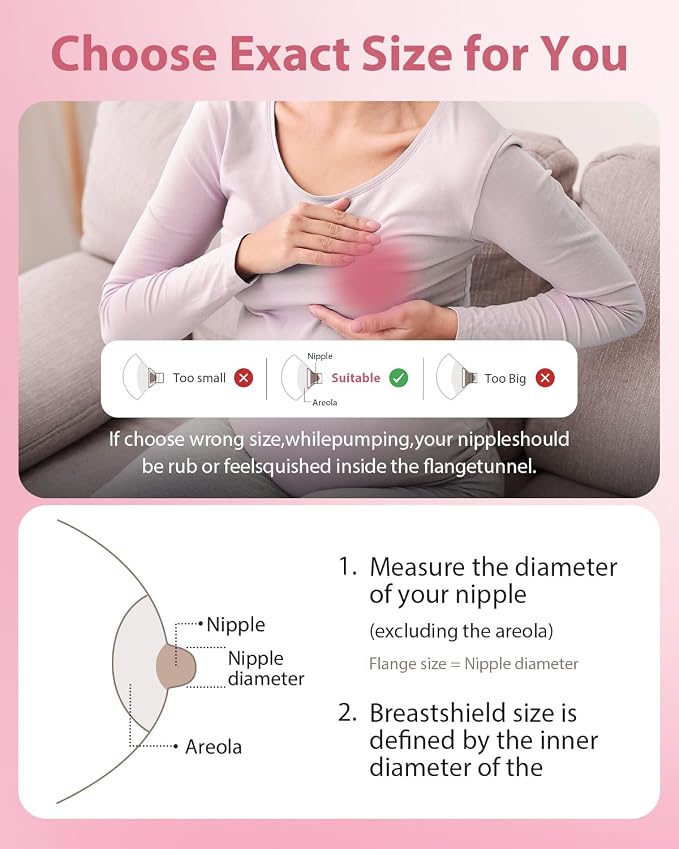 Breast Pump Parts Compatible - Image 3