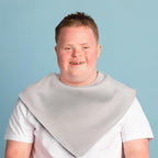 Adult Drool Bib for Special Needs, 3 Pk Soft Absorbent Large Bandana Bibs Set - Image 4