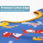 Long Sleeve Bibs For Babies 6-24 Months Full Coverage Shirt Bib for Baby Boys - Image 6
