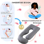 Pregnancy Pillow, Full Body Maternity Pillow 57 inch, - Image 5