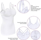 Womens Maternity Nursing Tank Cami - Image 4