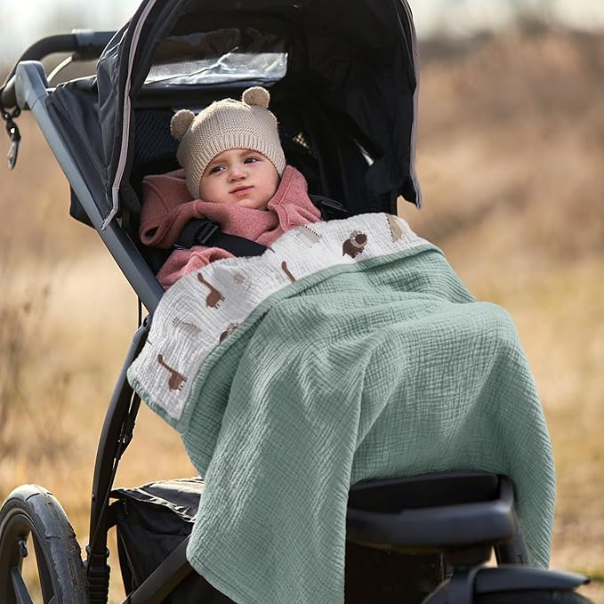 lulumoon Muslin Baby Blanket - Image 9