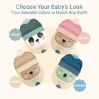 The Original Baby Sleep Mask & Soft Eye Shade – Newborn, Sun Hat & Beanie – - Image 6