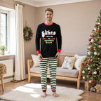 Awoscut Christmas Family Matching Pajamas Christmas Pjs Holiday Nightwear - Image 3