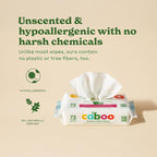 Caboo Baby Wipes, Made with Bamboo Viscose, Certified Made Safe Ingredients - Image 4