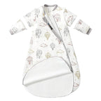Baby Sleep Sack 6-12 Months, Cotton Detachable Long Sleeve Sleep Sack, 1.0 Tog by usbettas