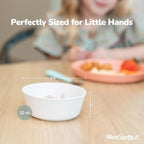 WeeSprout Bamboo Kids Bowls, Set of Four 10 oz Kid-Sized Bamboo Bowls, - Image 2