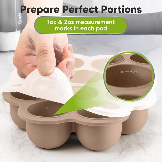 KeaBabies Silicone Food Freezer Trays - Image 6
