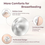 Momcozy 999 Silver Nursing Cups Original Perforated Breathable Design, 999 - Image 2