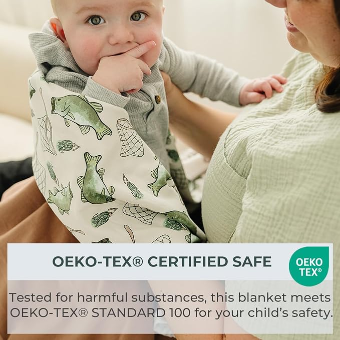 Pobibaby Premium Baby Blanket, Soft Stretchy Quilt - Image 5