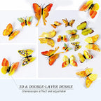 Butterfly Wall Decor 24/48 PCS, 3D Butterflies Stickers - Image 3