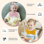 Baby Bibs Muslin Drool Teething Drooling Bibs - Image 4