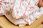 Copper Pearl Large Premium Knit Baby Swaddle Receiving Blanket 'Jolly' - Image 4