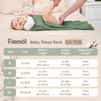 Baby Sleep Sack 18-24 Months, 100% Cotton Sleeping Sack - Image 4