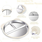 Stainless Steel Kids Plate - Image 2