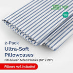 Queen Pillow Cases Set of 2 - Image 2